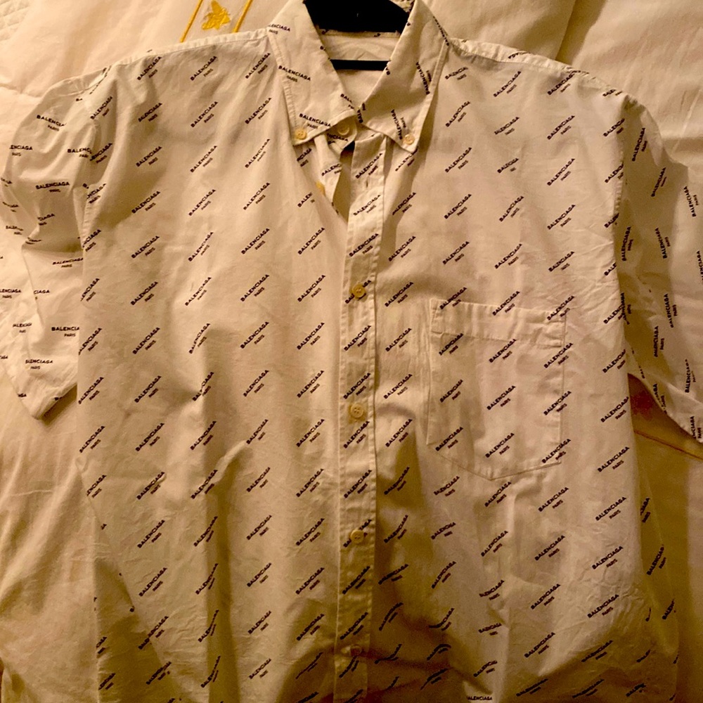 Balenciaga unisex button down